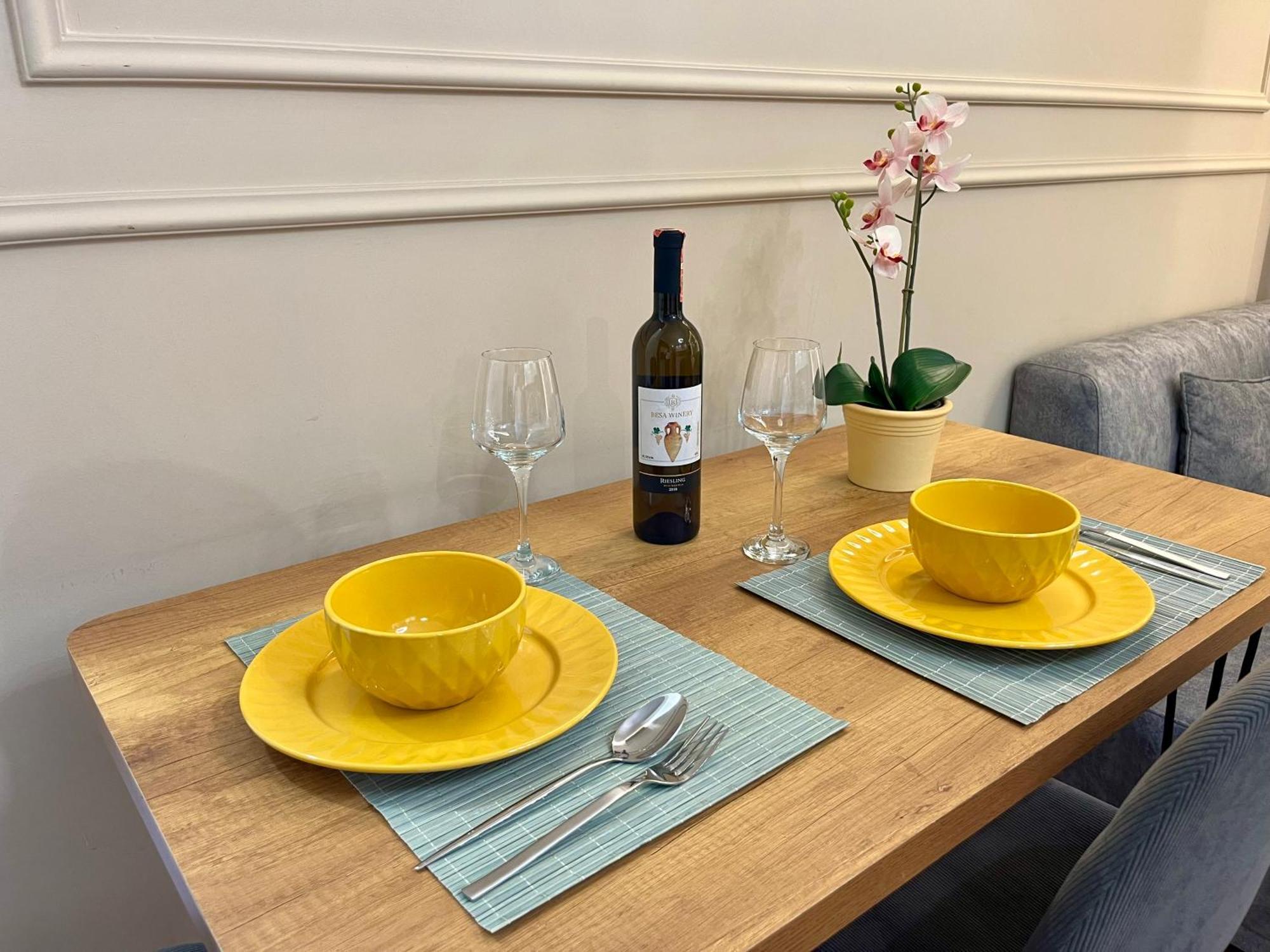 City Center Cozy Apartment تيرانا المظهر الخارجي الصورة